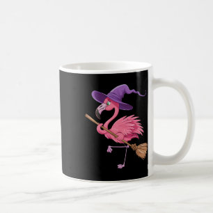 Caneca De Café Halloween Flamingo Witch Hats Assustadora Costumes
