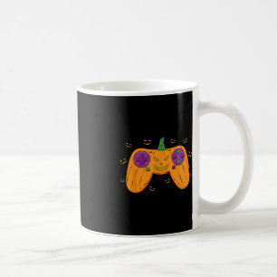 Caneca De Café Halloween Gamer Costume Assustador Pumpkin Meninos