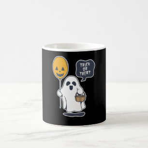 Caneca De Café Halloween Ghost