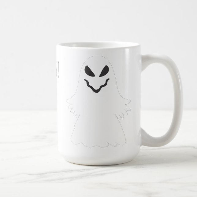 Caneca De Café Halloween Ghost (Direita)