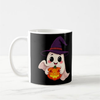 Caneca De Café Halloween Ghost Pumpkin Mug