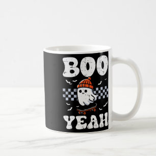 Caneca De Café Halloween Ghost Skateboard Boo Sim Costume Boys K