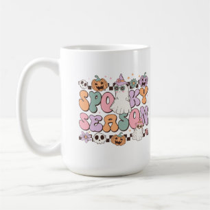 Caneca De Café Halloween Ghosts Spooky Season