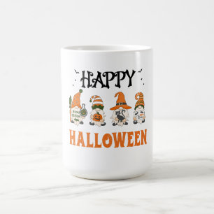 Caneca De Café "Halloween Gnomos Happy Halloween Mug" - "Cute Spo