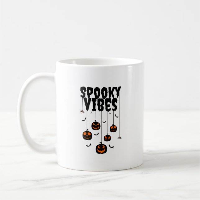 Caneca De Café Halloween - Halloween_101 (Esquerda)
