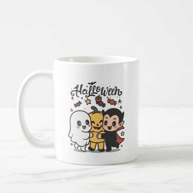Caneca De Café Halloween - Halloween_82 (Esquerda)