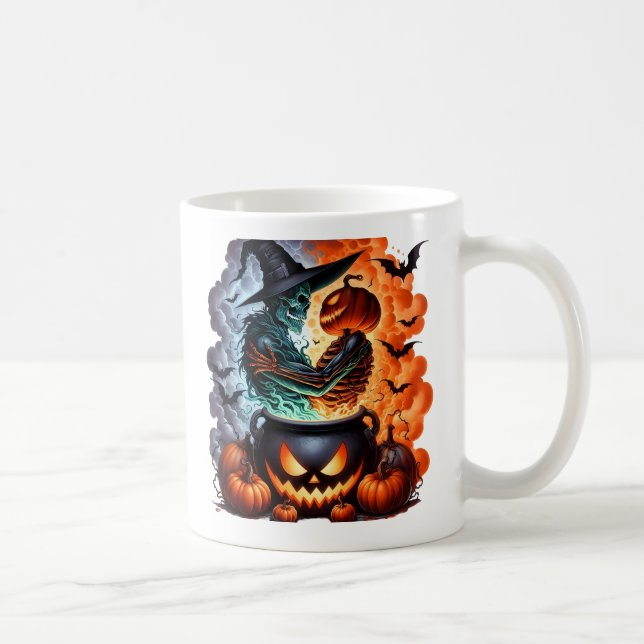 Caneca De Café Halloween Hugs Coffee Mug (Direita)