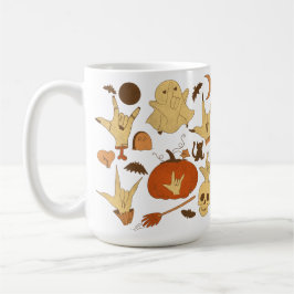 Caneca De Café Halloween ILY - ASL Design