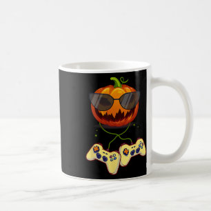 Caneca De Café Halloween Jack O Lantern Gamer Boys Homens Engraça