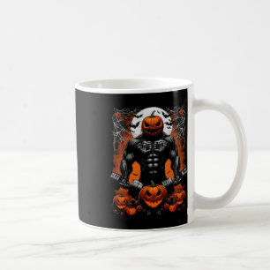 Caneca De Café Halloween Malhação Skeleton Workout - Engraçado Gy