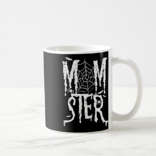 Caneca De Café Halloween Momster Mãe Monstro Mamãe Engraçado