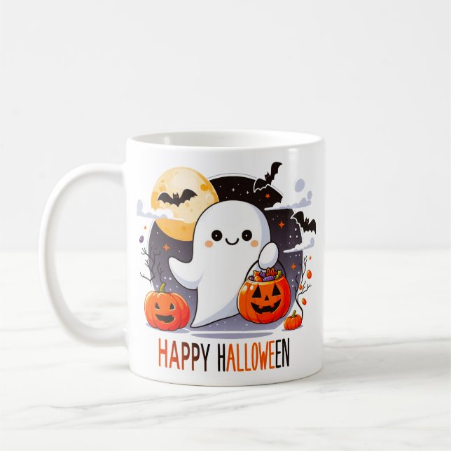 Caneca De Café Halloween Mug (Esquerda)