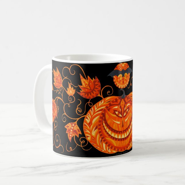 Caneca De Café Halloween Mug (Frente Esquerda)