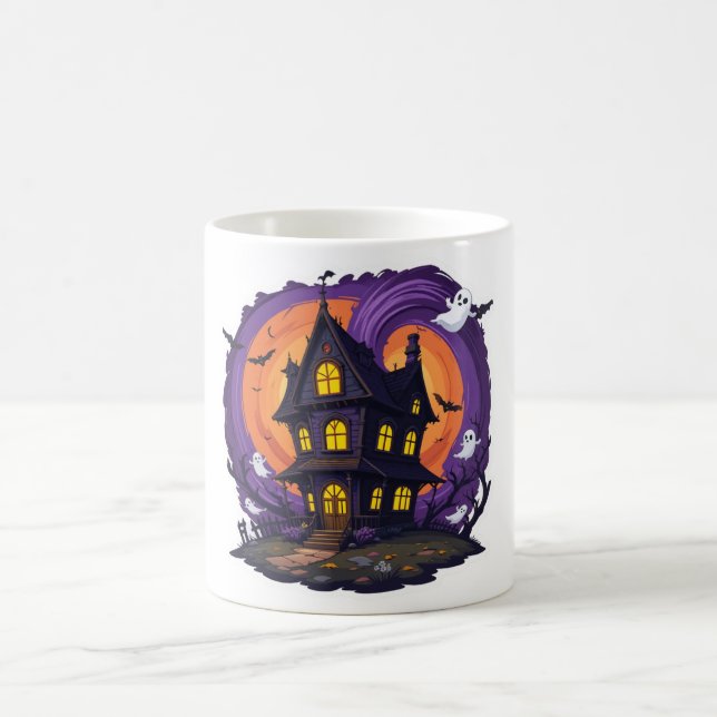 Caneca De Café Halloween Mug, Casa Assombrada - Mansio Gothic Spo (Centro)