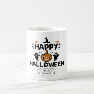 Caneca De Café "Halloween Mug - Classic Spooky Season Café Cup"