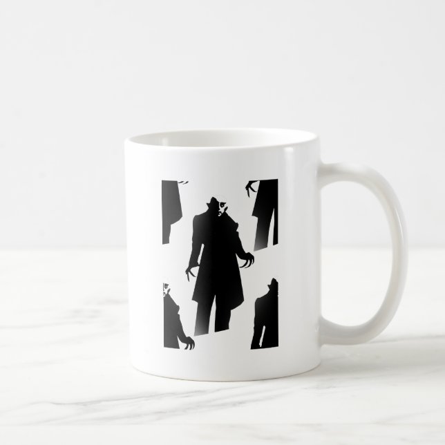Caneca De Café halloween nosferatu (Direita)