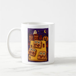 Caneca De Café Halloween P&J