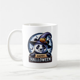 Caneca De Café Halloween Panda