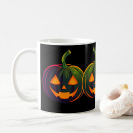 Caneca De Café Halloween Pumpkin Vibes