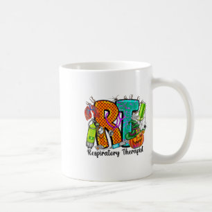 Caneca De Café Halloween Rt Terapêutica Respiratória Spooky Rt Pu