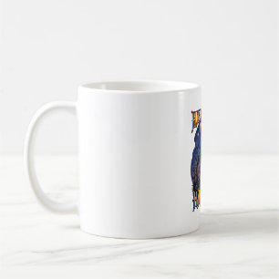 Caneca De Café Halloween Significa Felicidade Castelo Assombrado