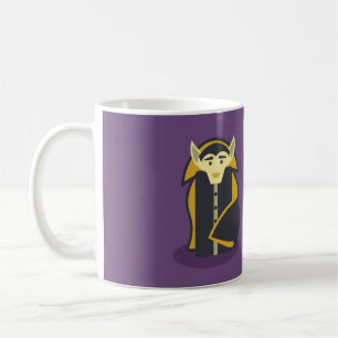 Caneca De Café Halloween Skeleton Dracula Mummy Grim Reaper