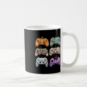 Caneca De Café Halloween Skeleton Zombie Controladoras de Jogos M