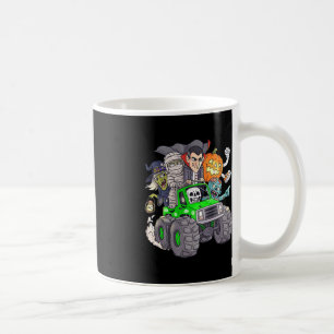 Caneca De Café Halloween Skeleton Zombie Monster Vampire Bo