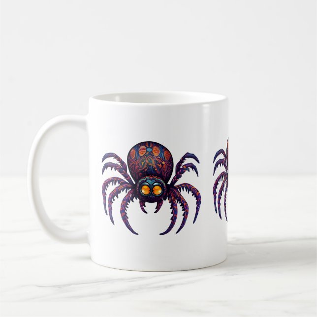 Caneca De Café Halloween Spider Alebrije (Esquerda)