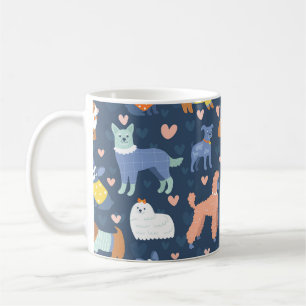 Caneca De Café Halloween Spiders Web: Padrão Invisível