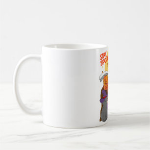Caneca De Café Halloween Spooky Cat