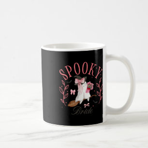 Caneca De Café Halloween Spooky Ghost Bride Chelorette Último Boo