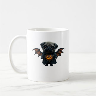 Caneca De Café Halloween Spooky Pug Classic T-Shirt
