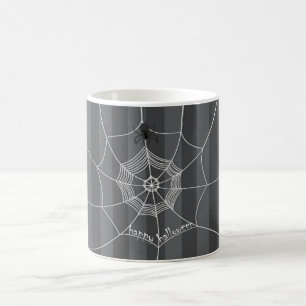 Caneca De Café Halloween Spooky Scary Cute Spider Web