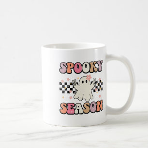 Caneca De Café Halloween Spooky Season Ghost Peace Costume Women