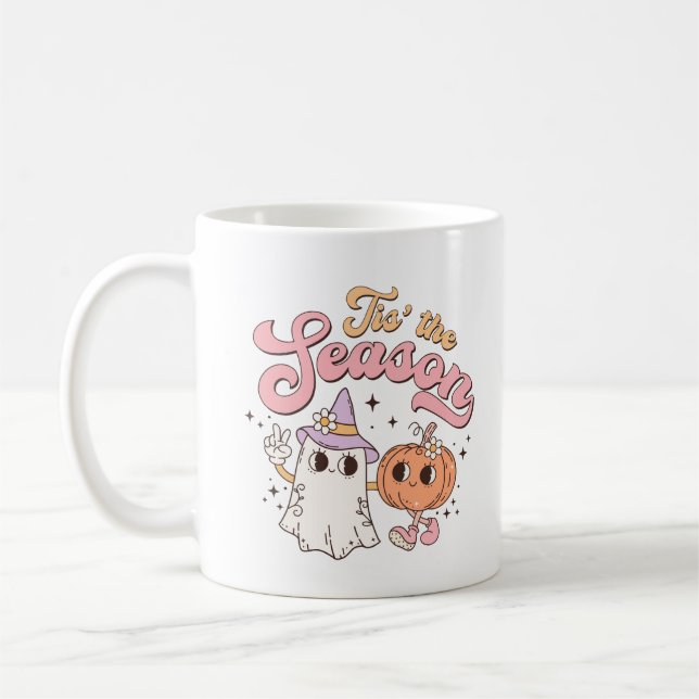Caneca De Café Halloween Tis the Season (Esquerda)