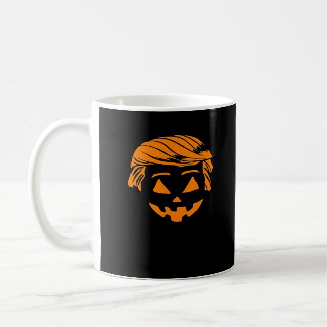 Caneca De Café Halloween Trumpkin Costume (Esquerda)