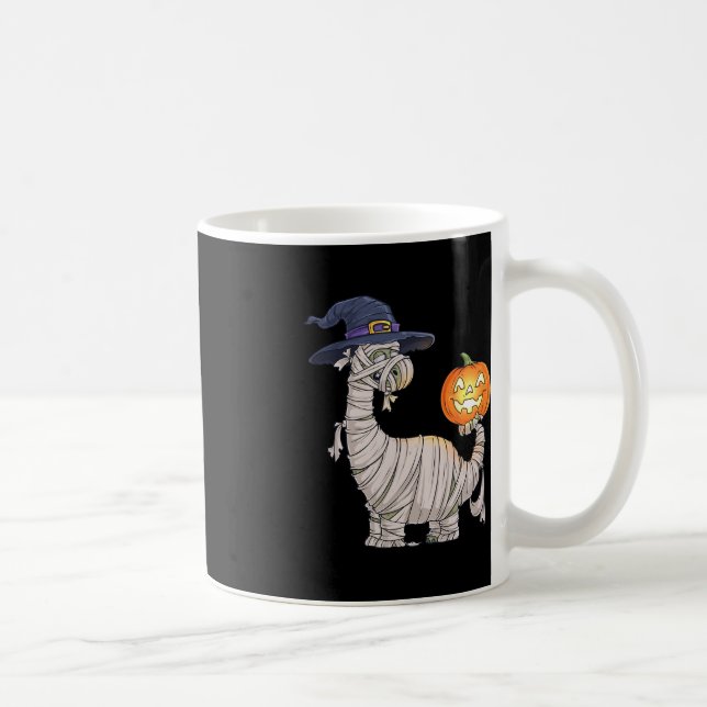 Caneca De Café Halloween Zombie Mummy Dinosaur Wity Scary Boys G (Direita)