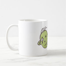 Caneca De Café Halloween Zumbi Engraçado