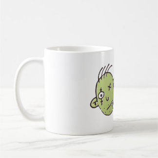 Caneca De Café Halloween Zumbi Engraçado
