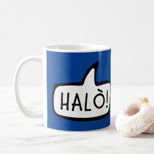 Caneca De Café Halò! Olá em Gaélico escocês, Gàidhlig