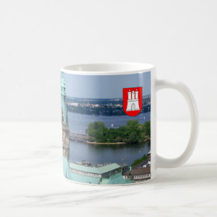 Caneca De Café Hamburgo Townhall