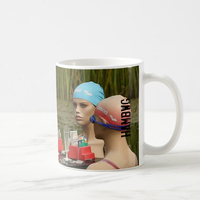 Caneca De Café HAMbWG - Mannequin Swimmers Coffee Mug (Direita)