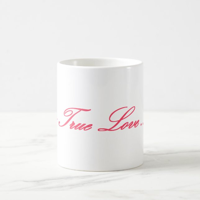 Caneca De Café HAMbyWG - Café Mug - Um Amor Verdadeiro (Centro)
