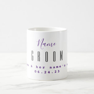 Caneca De Café HAMbyWG de Café Personalizado do Groom
