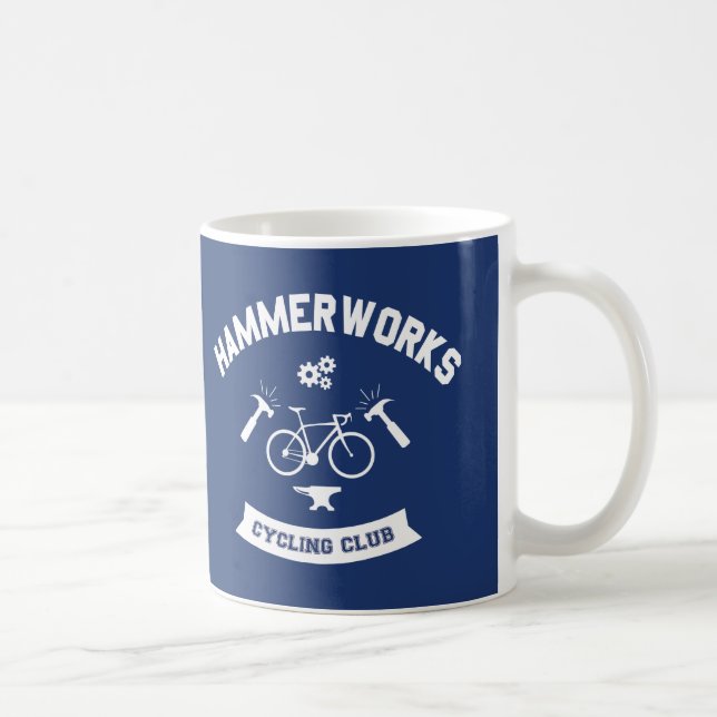 Caneca De Café Hammerworks Cycling Club (Direita)