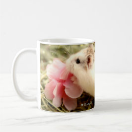 Caneca De Café Hammyville - Hamster Flower Love