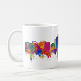Caneca De Café Hampton Virginia Skyline
