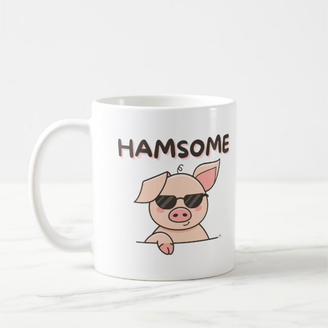 Caneca De Café Hamsome (Esquerda)