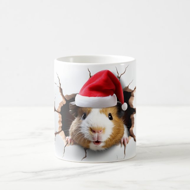 Caneca De Café Hamster de Natal (Centro)